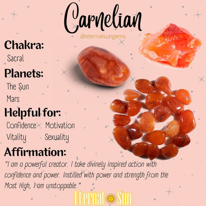 Carnelian Waist Beads 𖦹